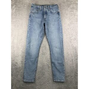 Levi's 501 S Jeans Women 26x28 (Tag 25x28) Blue Premium Skinny Big E